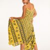 13-amarillo y azul-b-vestido asimétrico tirantes estampado