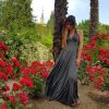 vestido gris