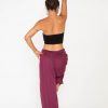 Pantalon Bombacho color vino, ropa Ibicenca, Hippie Pantalon Bombacho color vino, ropa Ibicenca, Hippie