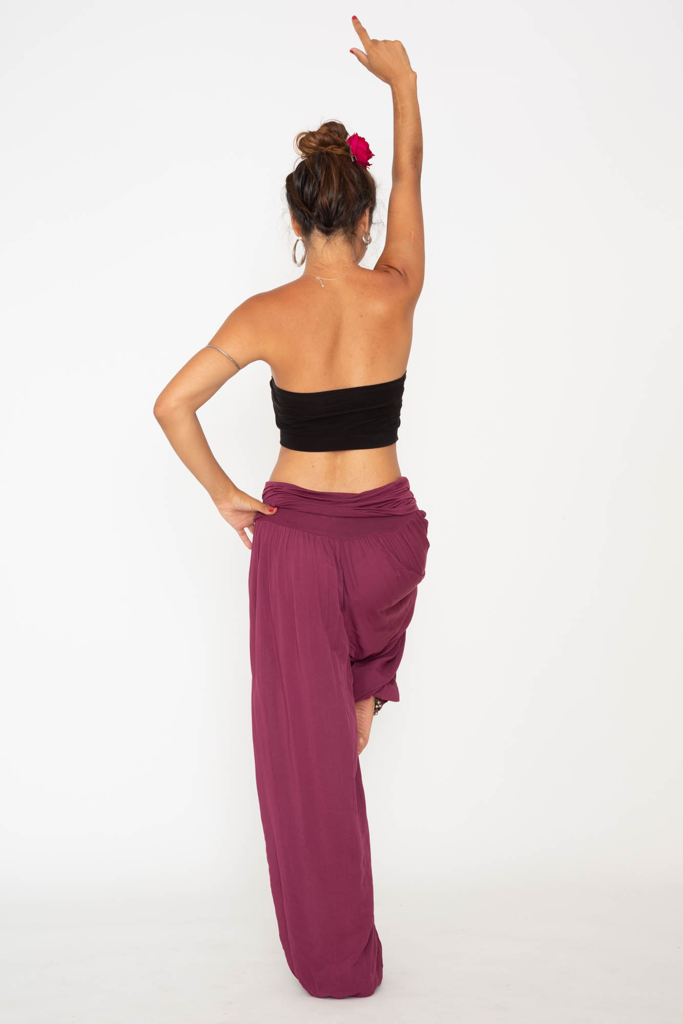 Pantalon Bombacho color vino, ropa Ibicenca, Hippie Pantalon Bombacho color vino, ropa Ibicenca, Hippie