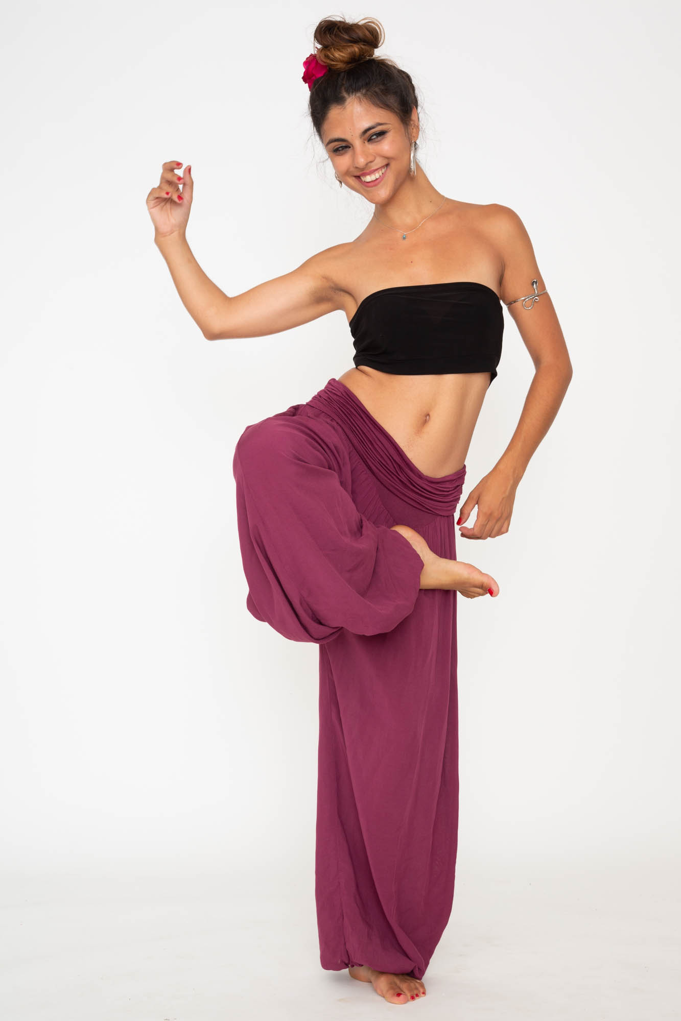 Pantalon Bombacho color vino, ropa Ibicenca, Hippie Pantalon Bombacho color vino, ropa Ibicenca, Hippie